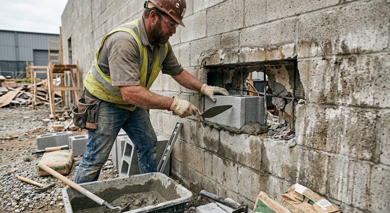Block Wall Repair in Larimer County, CO