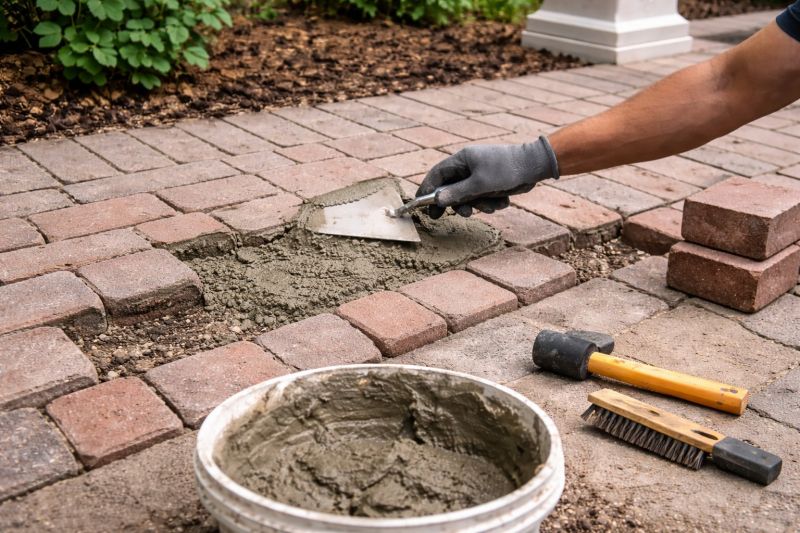 Brick Flatwork Repair in Berthoud, CO
