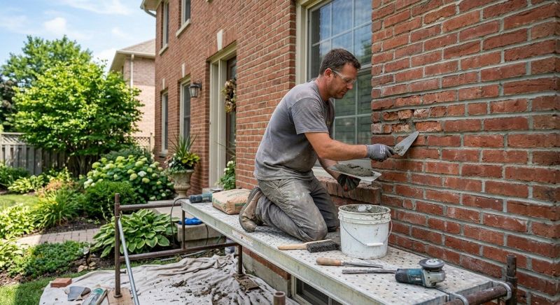 Brick Flatwork Repair in Wellington, CO