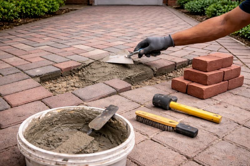 Brick Flatwork Repair in Windsor, CO