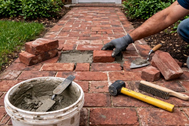 Brick Pathway Repair in Loveland, CO