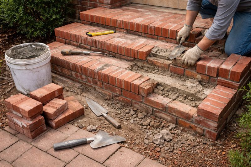 Brick Stairs Repair in Firestone, CO