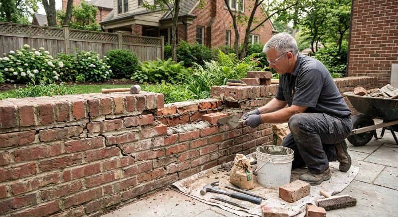 Brick Wall Repair in Berthoud, CO