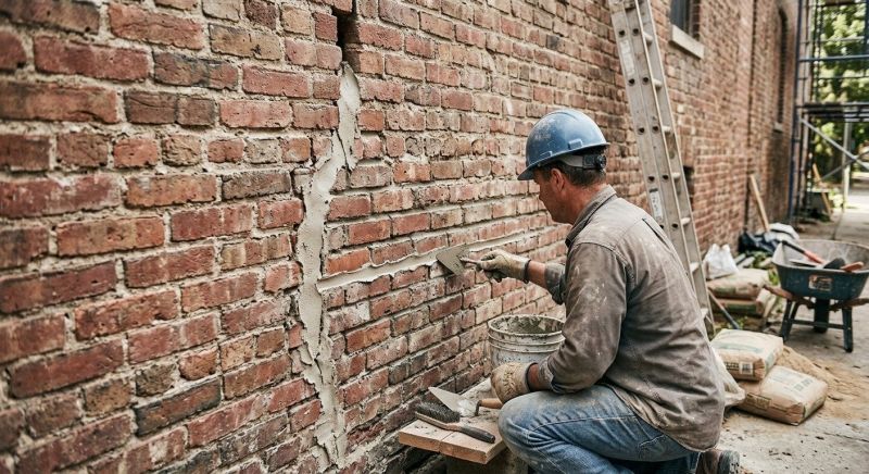 Brick Wall Repair in Johnstown, CO