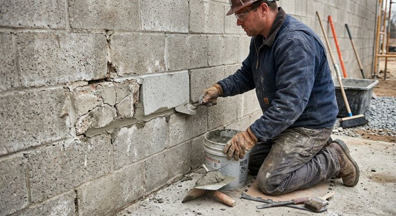 Brick Wall Repair in Windsor, CO