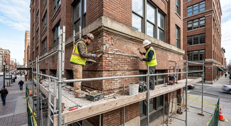 Commercial Masonry Repair in Firestone, CO