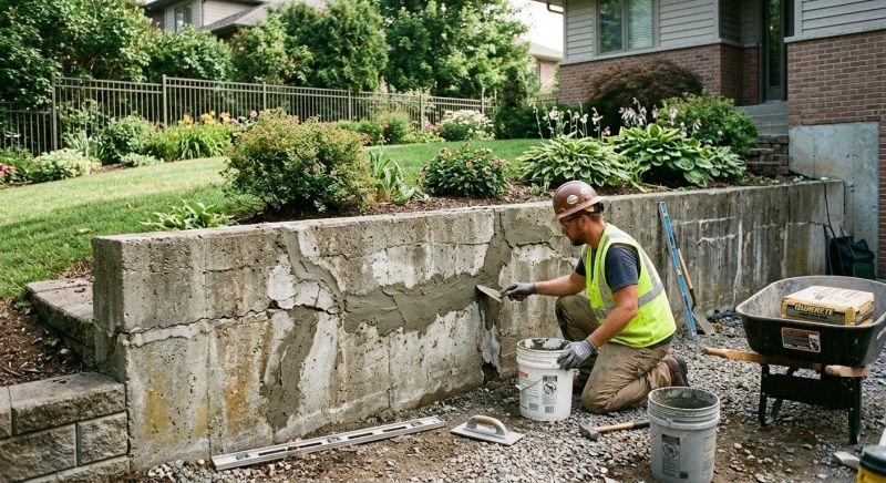 Retaining Wall Repair in Fort Collins, CO