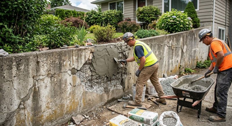 Retaining Wall Repair in Loveland, CO