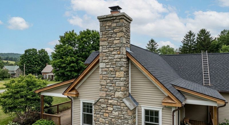 Stone Chimney Installation in Firestone, CO