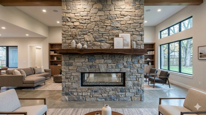 Stone Chimney Installation in Lyons, CO