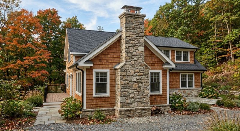 Stone Chimney Installation in Windsor, CO