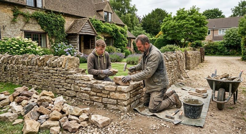 Stone Wall Repair in Firestone, CO