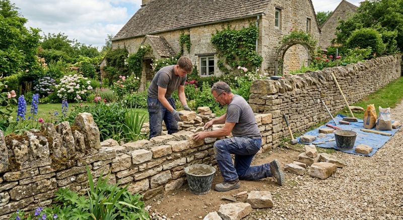 Stone Wall Repair in Loveland, CO