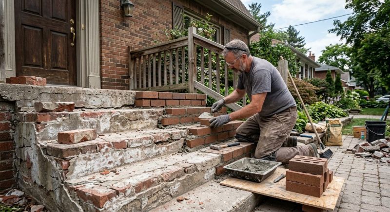 Stonework Repair in Berthoud, CO