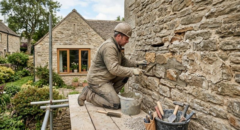 Stonework Repair in Johnstown, CO